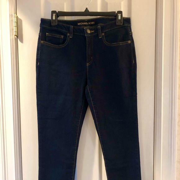 Michael Kors skinny jeans size 6. Dark blue, inseam 26”. Excellent condition. - Picture 4 of 7